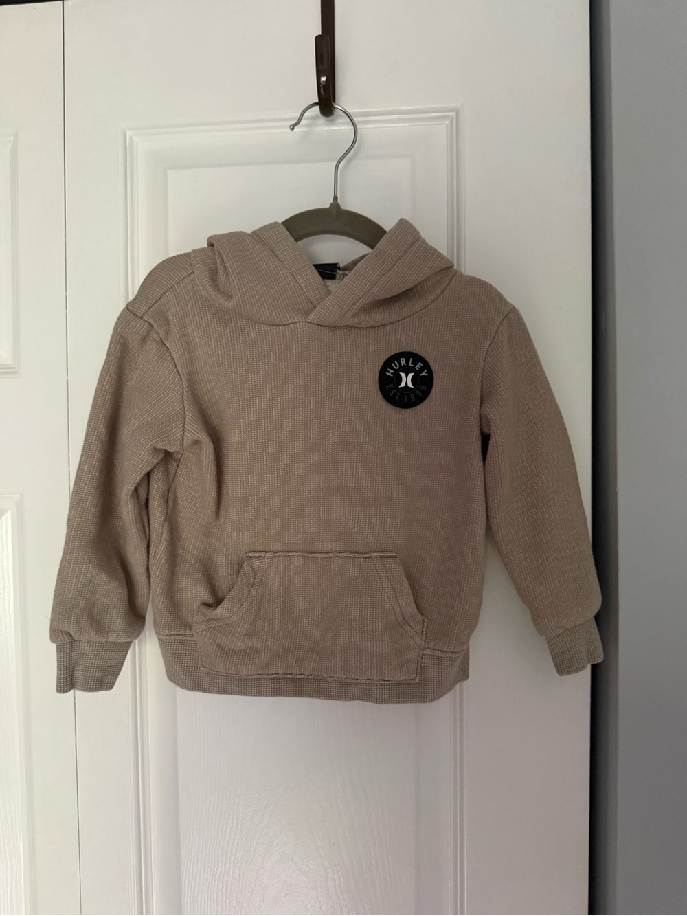 Hurley Kids Beige Hoodie